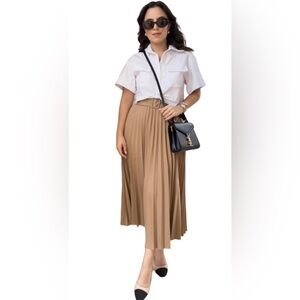 Antonio Melani x The Nat Note NWT Frankie Cropped Twisted Top size large